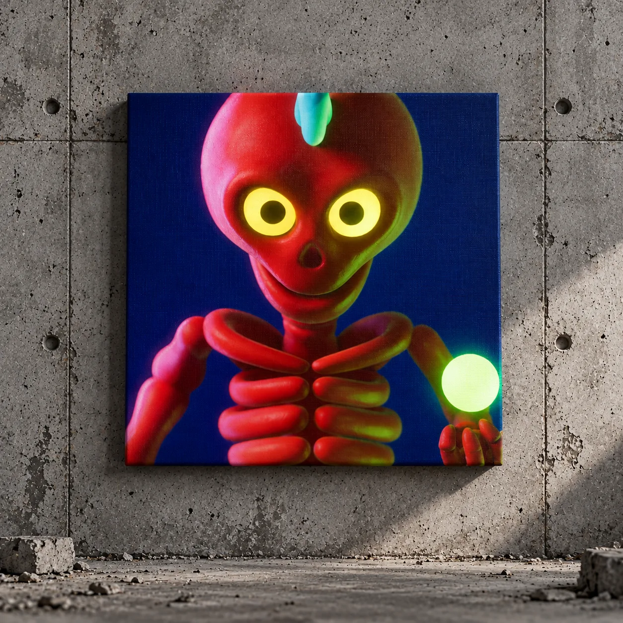 Skulley Rad Canvas
